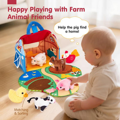 TalkSteps® Surprise Barn Plush Set